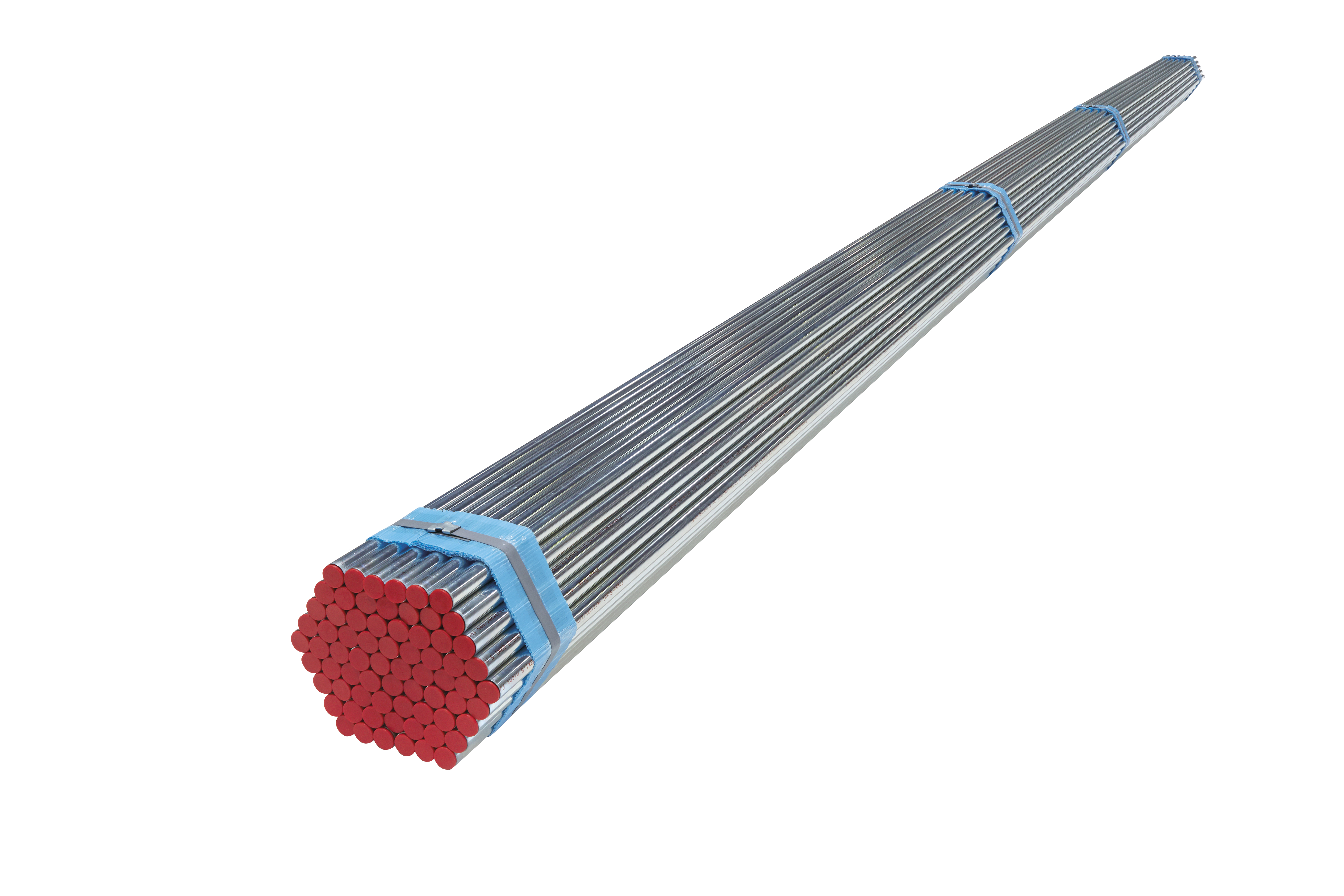Tuyau OnePress acier carbone galvanisé à l'extérieur: d=42mm, L= 6m