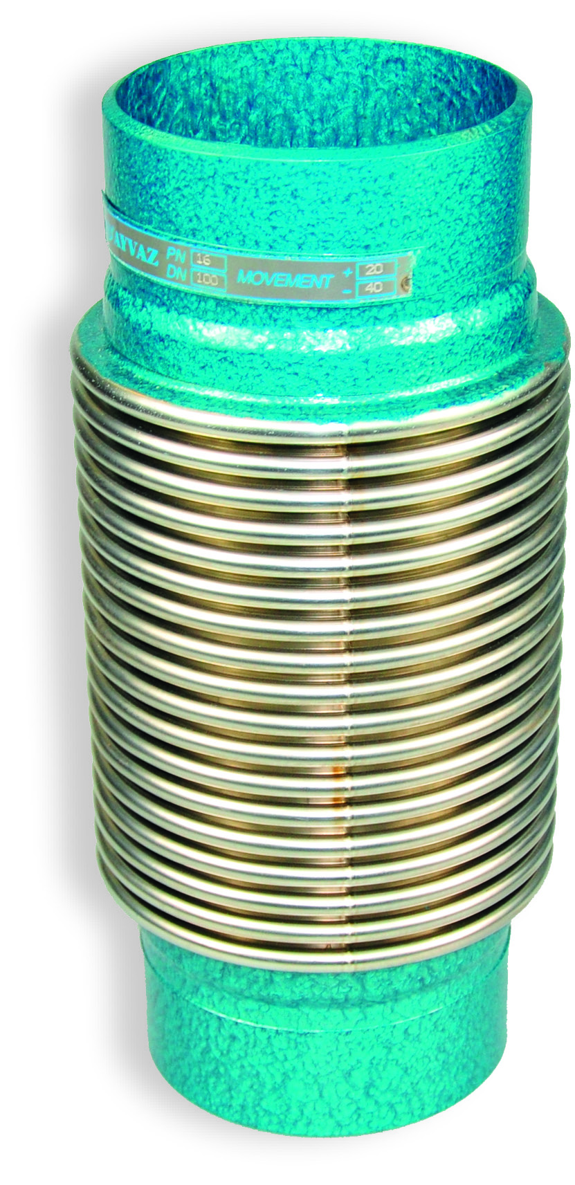 Compensateur axial Torgen en Inox EJS.815 PN16 DN65 300mm, compensation +20/-40mm