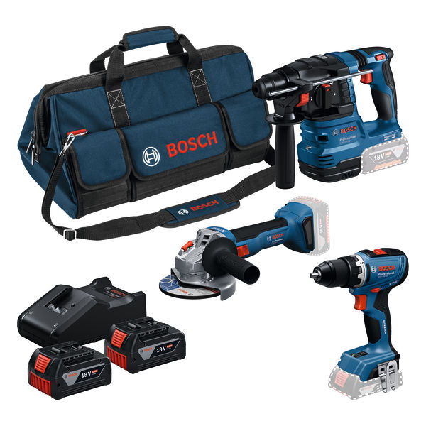 Bosch Set di macchine 3 pezzi