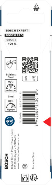 Bosch Pro Punta a spirale Acciaio inox HSS-Co CYL 2,5mm