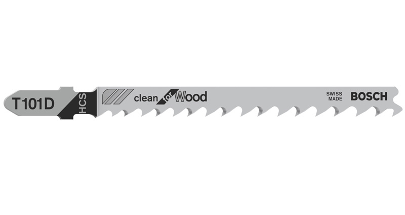 Bosch Lame per seghetto alternativo T 101 D HCS Clean Wood (5)