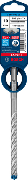 Bosch Expert punte SDS-Plus 7X 10x100x165mm