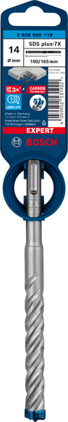 Bosch Expert punte SDS-Plus 7X 14x100x165mm