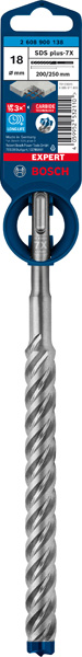 Bosch Expert punte SDS-Plus 7X 18x200x265mm