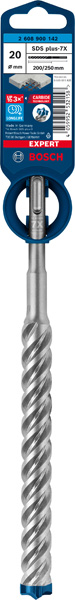 Bosch Expert punte SDS-Plus 7X 20x200x265mm