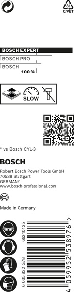 Bosch Expert punte CYL-9 MultiConstruction 4x45x75mm
