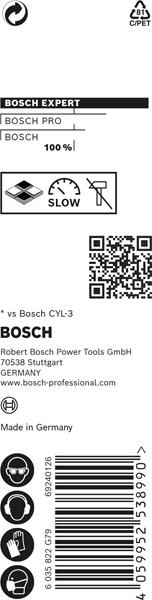 Bosch Expert punte CYL-9 MultiConstruction 5x50x85mm