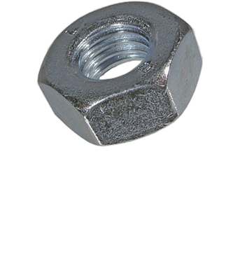 Écrous hexagonals M 2 ~0,8d Acier 6 Galvanisé - Bleu