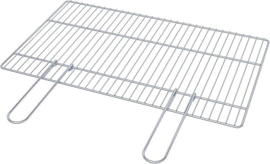 Griglia cromata per barbecue 67x40 cm.