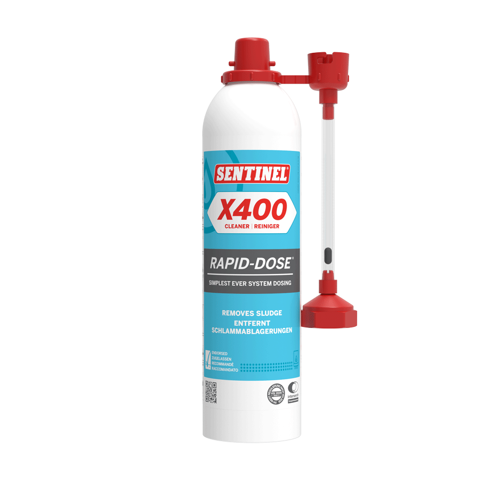 Sentinel X400 Détenteur de boues . Rapid Dose, Flacon de 250 ml
