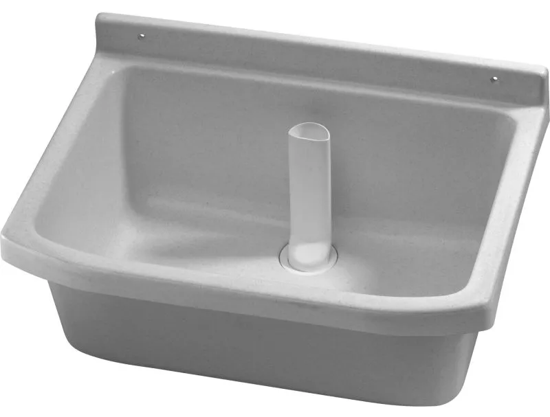 Uniquement applicable pour les dates de livraison/enlèvement jusqu'au 9 octobre 2026! Jusqu'à épuisement des stocks -
Bac à laver 55
Surface facile à nettoyer
55 x 30 x 15 cm, polypropylène
Soupape d'écoulement 1 1/2"
et tubulure de surverse
Contenu 27 litres
blanc marmoréen