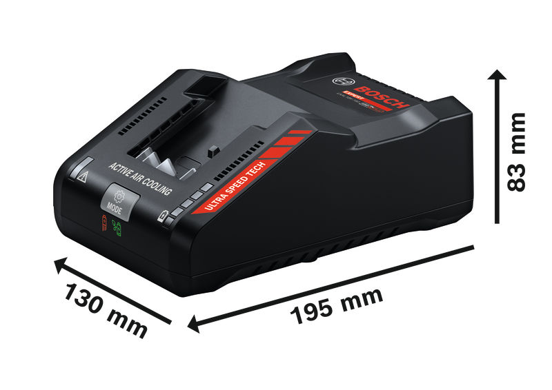 Bosch Expert EXCLUSIVE Set di avviamento 3x EXBA 18V 8,0Ah + EXAL 18V-160; C