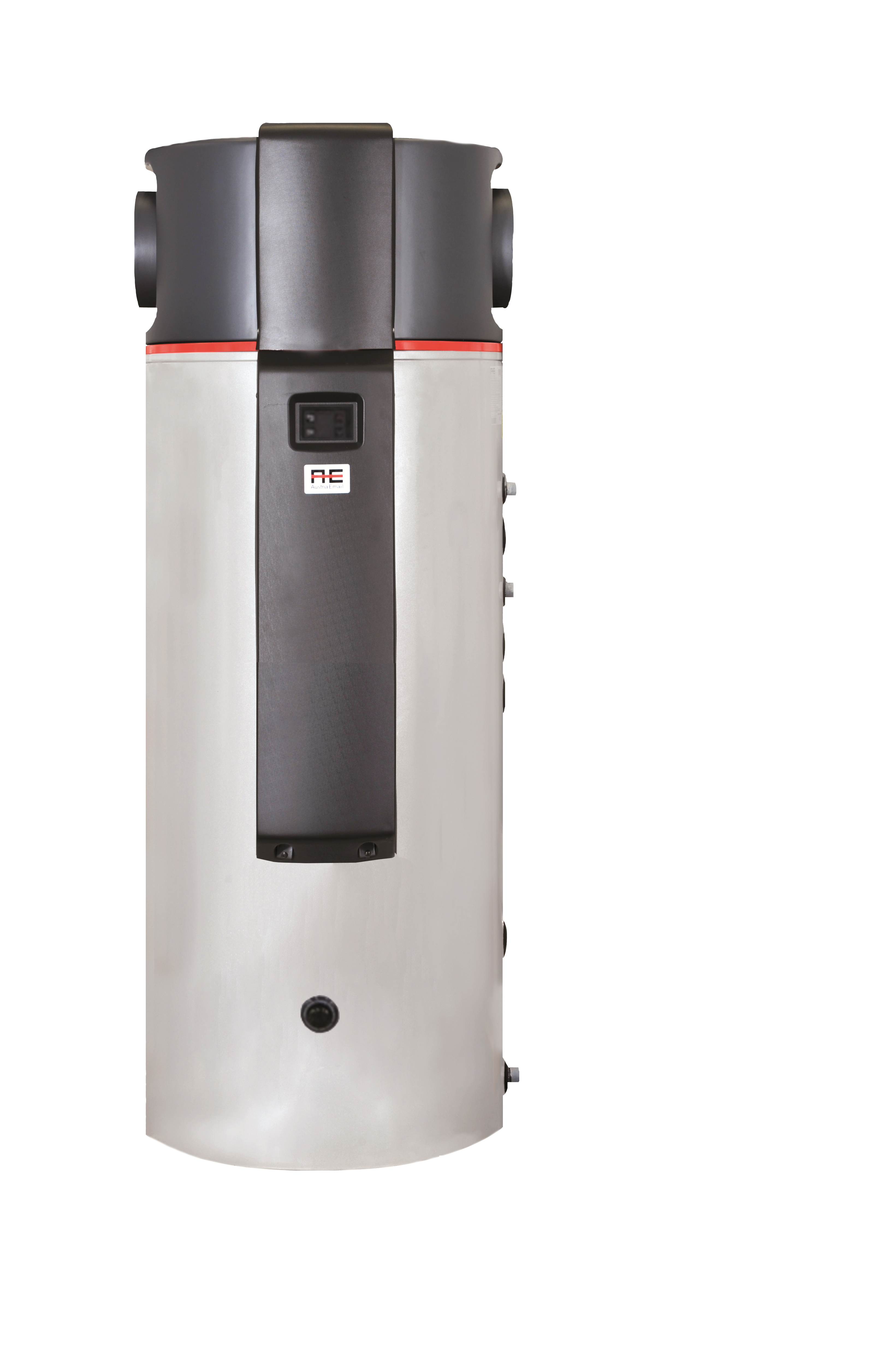 Atlantic Chauffe-eau thermodynamique, WPA 450 ECO, 450 Litres, sans câble de raccordement, 230V/400V, intérieur de chaudiere emaillée, entrée de connexion pour photovoltaïque, fonction anti-légionnelles, Serpentin solaire/chaudiere 1.76m2

- Fonctionnement silencieux
- Régimes auto avec programme de commande horaire
- Fonction anti-légionnelles
Économe en énergie grâce à une valeur COP élevée.
- Résistance sèche insensible au calcaire
- Le remplacement de la résistance ne nécessite pas de vidange de la cuve
- Avec entrée de connexion pour installation photovoltaïque
- Possibilité de monter en température jusqu'à 85 °C
- Avec label GSP/FWS