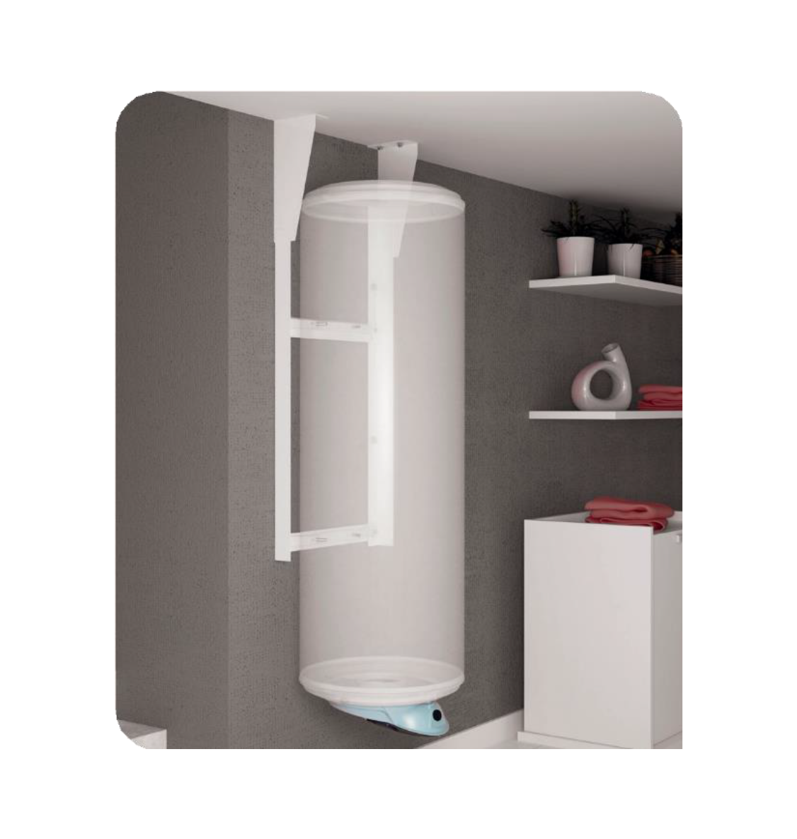 Atlantic Accessoires Kit d'accrochage, pour W150 - 200CH

