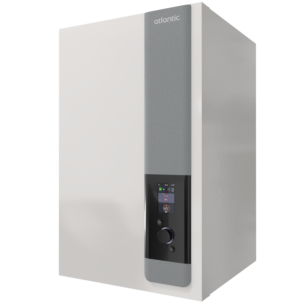 Atlantic Air/Eau Pompes à Chaleur, Alféa Extensa A.I. 8 R32, 8KW, Version split, pompe de circulation, et vase d'expansion intégrés, 230V

- A.I.- Atlantic Intelligent Control
- Échangeur de chaleur coaxial breveté (16 L)
- Réfrigérant: R32
- COP jusqu‘à 4.65
- Pompe de circulation intégrée
- Vase d'expansion intégré
- Kit l‘élec
- Température de départ jusqu‘à 55°C
- Température extérieure jusqu‘à -20°C
- Au moins 3m conduites frigorifiques
- Conduites frigorifiques max. 30m