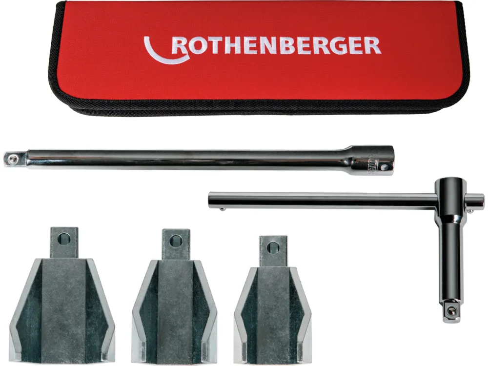 STANDHAHNMUTTERNSCHLUSSELSATZ 5-TEILIG ROTHENBERGER 100110