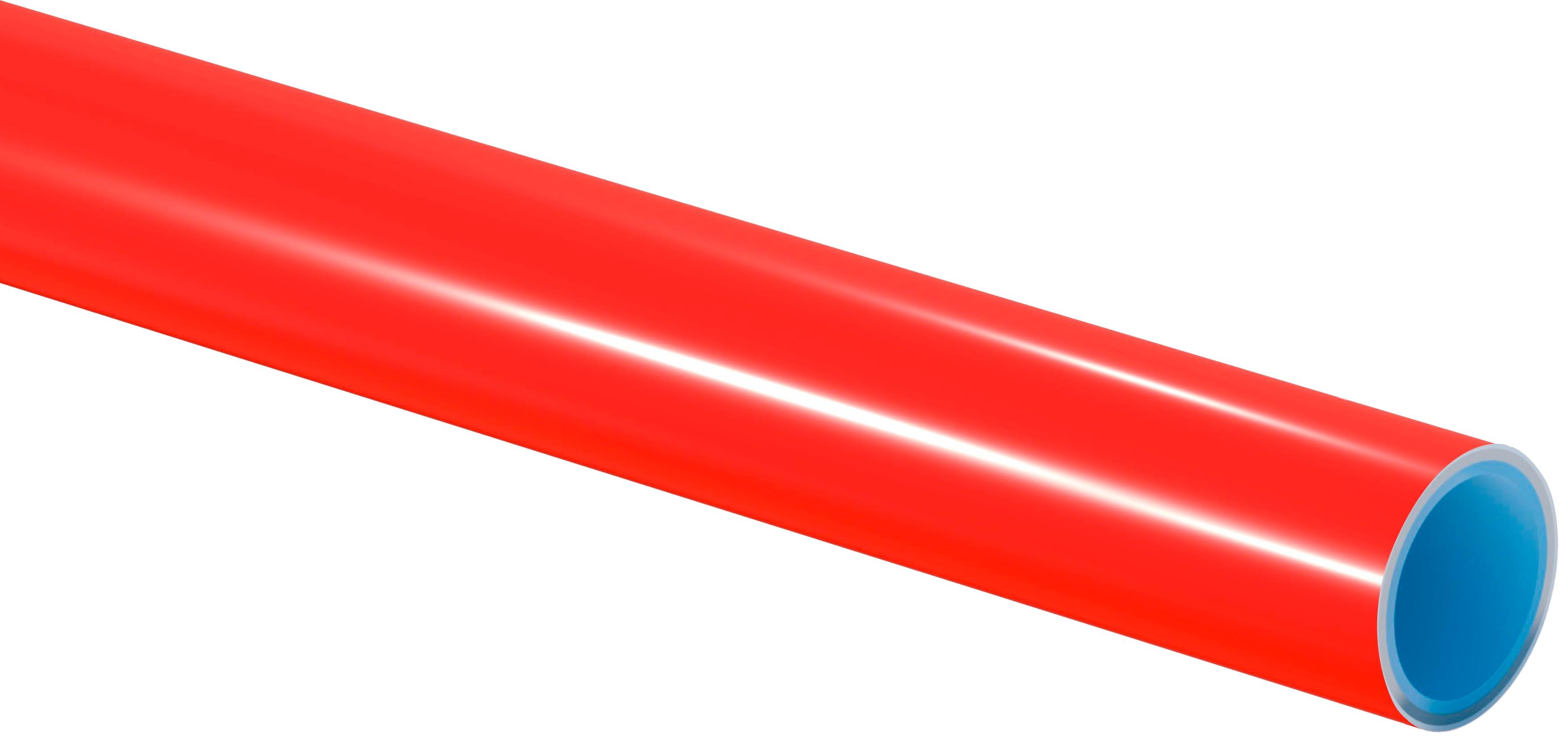 Uponor Tuyau composite multicouche MLCP RED 16 mm, rouleau à 240 m, - Tube composite multicouche étanche à la diffusion d’oxygène, - Max. Pression de service : 4 bar, - Max. Température de service : 60 °C,
