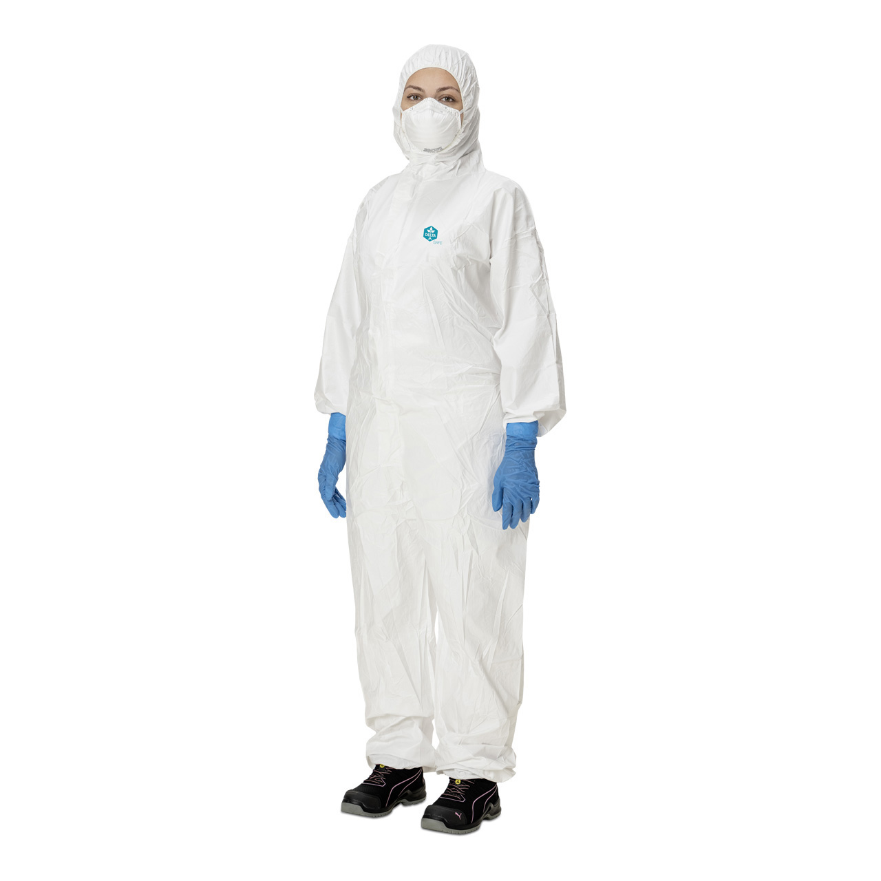 DELTASAFE® Tuta protettiva L Tipo 5 6 Microporoso
