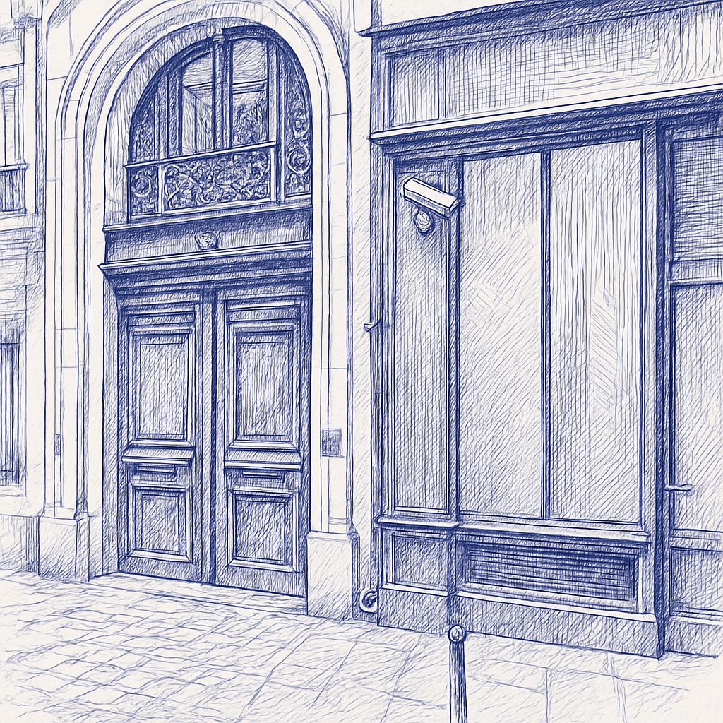 Rue Taitbout — l'élégance discrète du Paris bourgeois du XIXe siècle