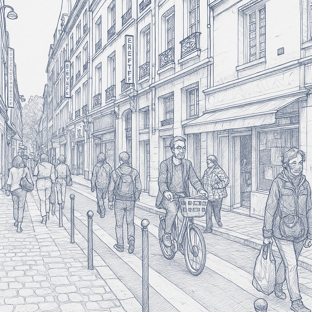 Rue Saint-André-des-Arts — L'âme bohème du Quartier Latin où histoire et vie parisienne se rencontrent