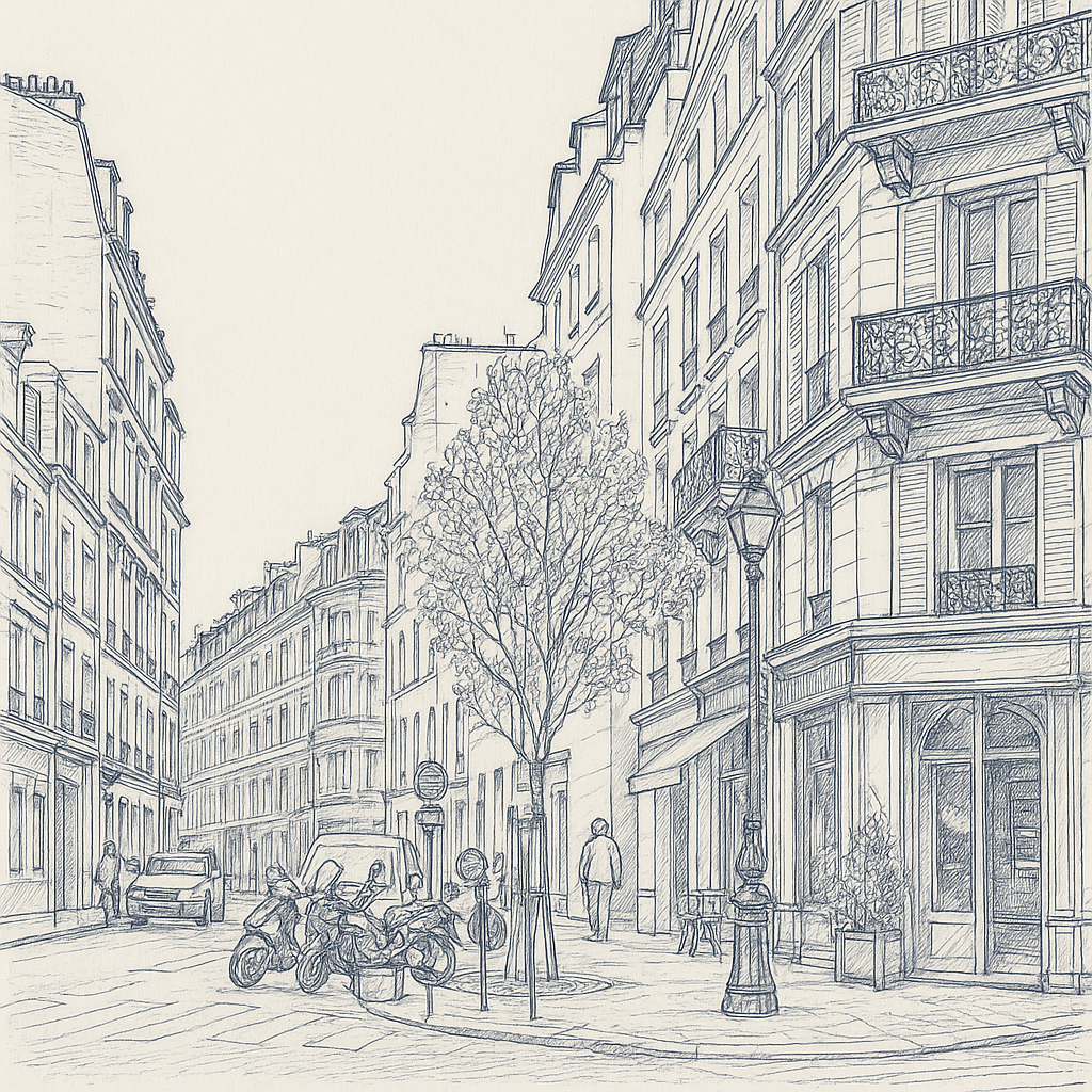 Rue François-Miron — Where Roman Roads Meet Marais Elegance