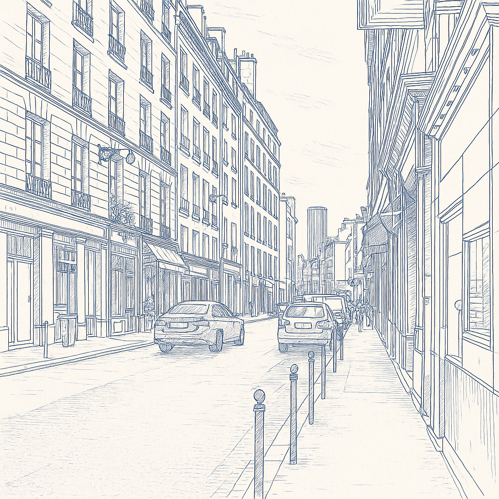 Rue des Saints-Pères — Where Literary Heritage Meets Timeless Elegance