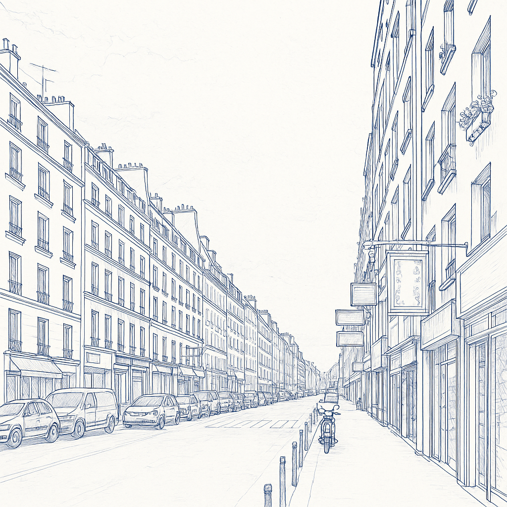 Rue du Faubourg Saint-Martin — Where Paris's pulse meets timeless elegance