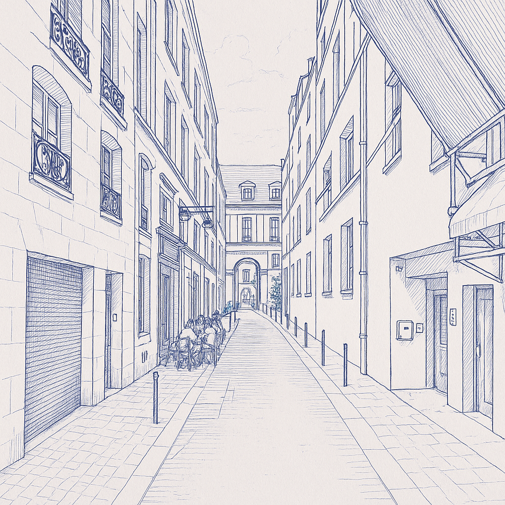 Rue Christine : le charme discret d'une ruelle historique du 6e arrondissement