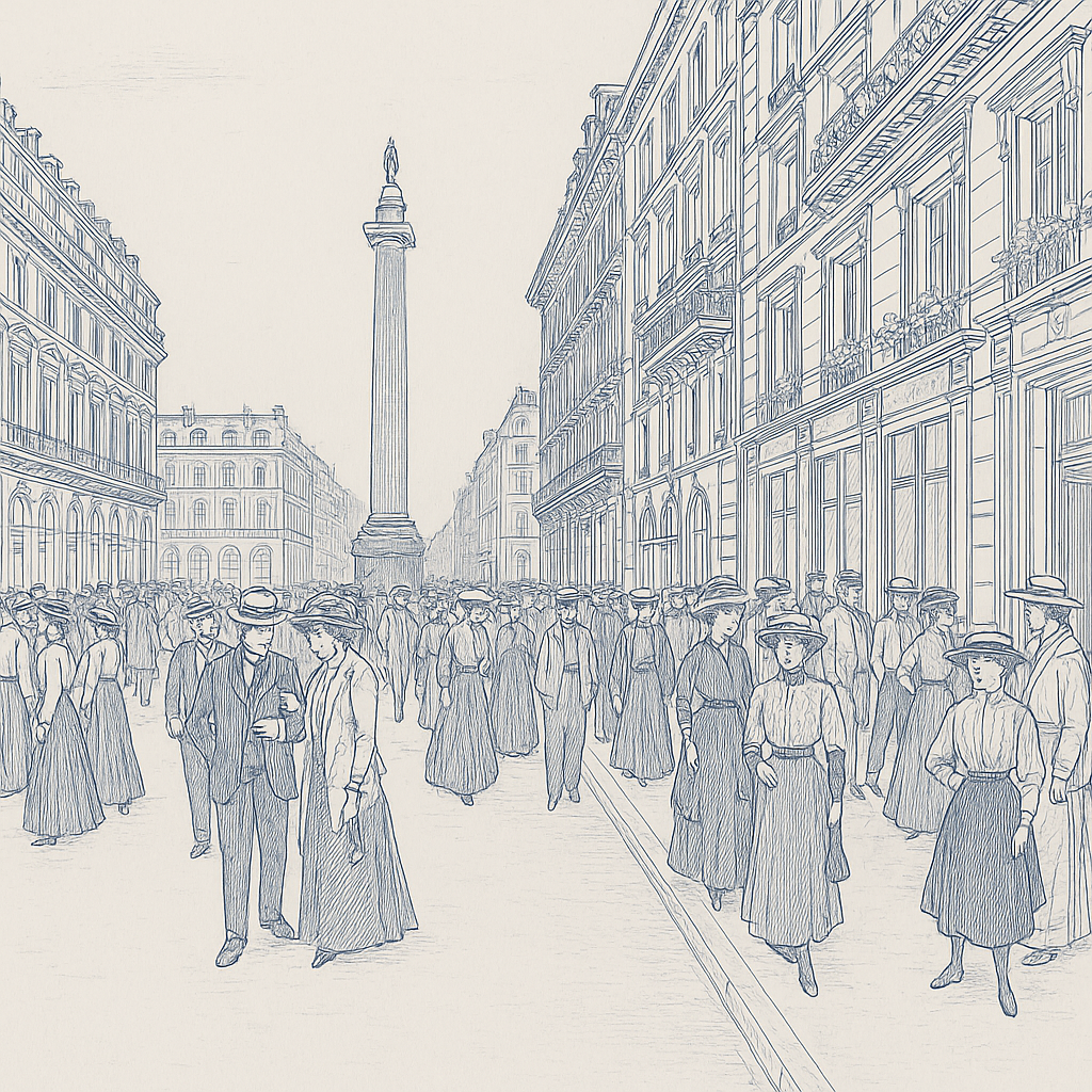 Rue de la Paix — où l'élégance parisienne se cristallise en or et diamants