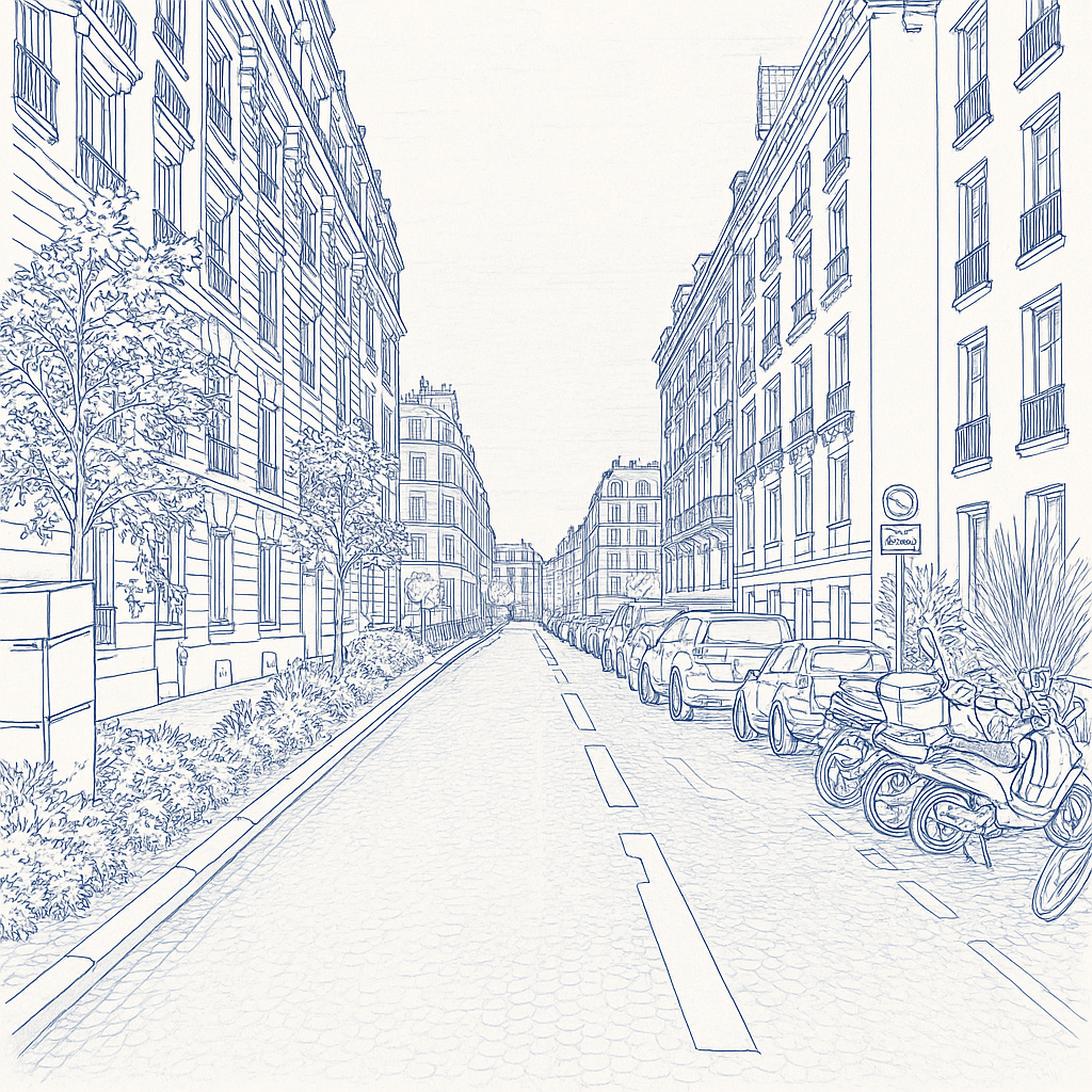 Rue de Monceau — où le prestige chuchote plus qu'il ne crie