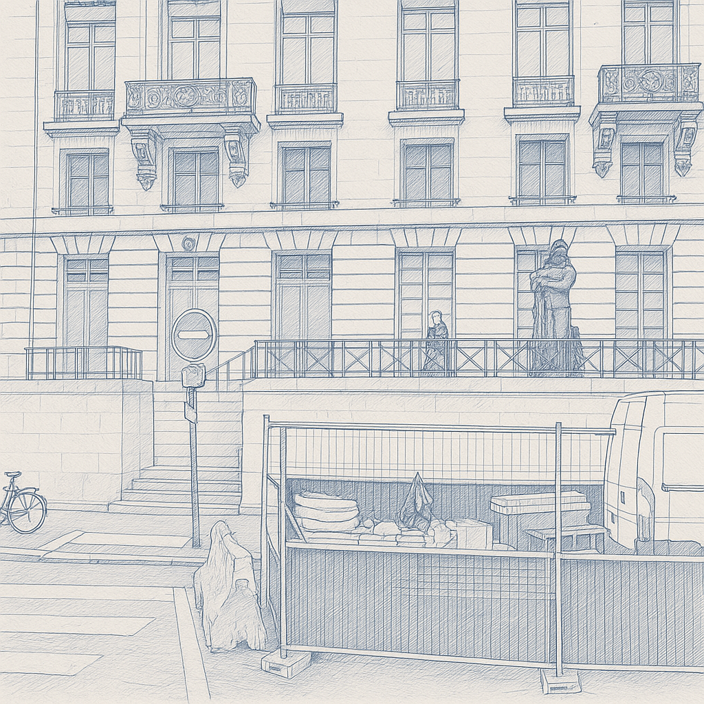 Rue de Lille — où le patrimoine parisien respire en silence