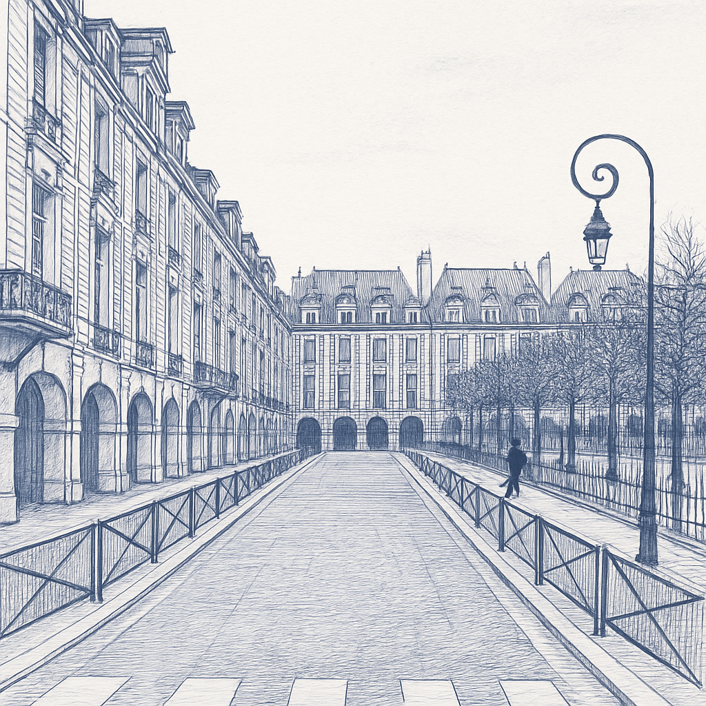 Place des Vosges — Where Parisian Elegance Echoes Through Four Centuries
