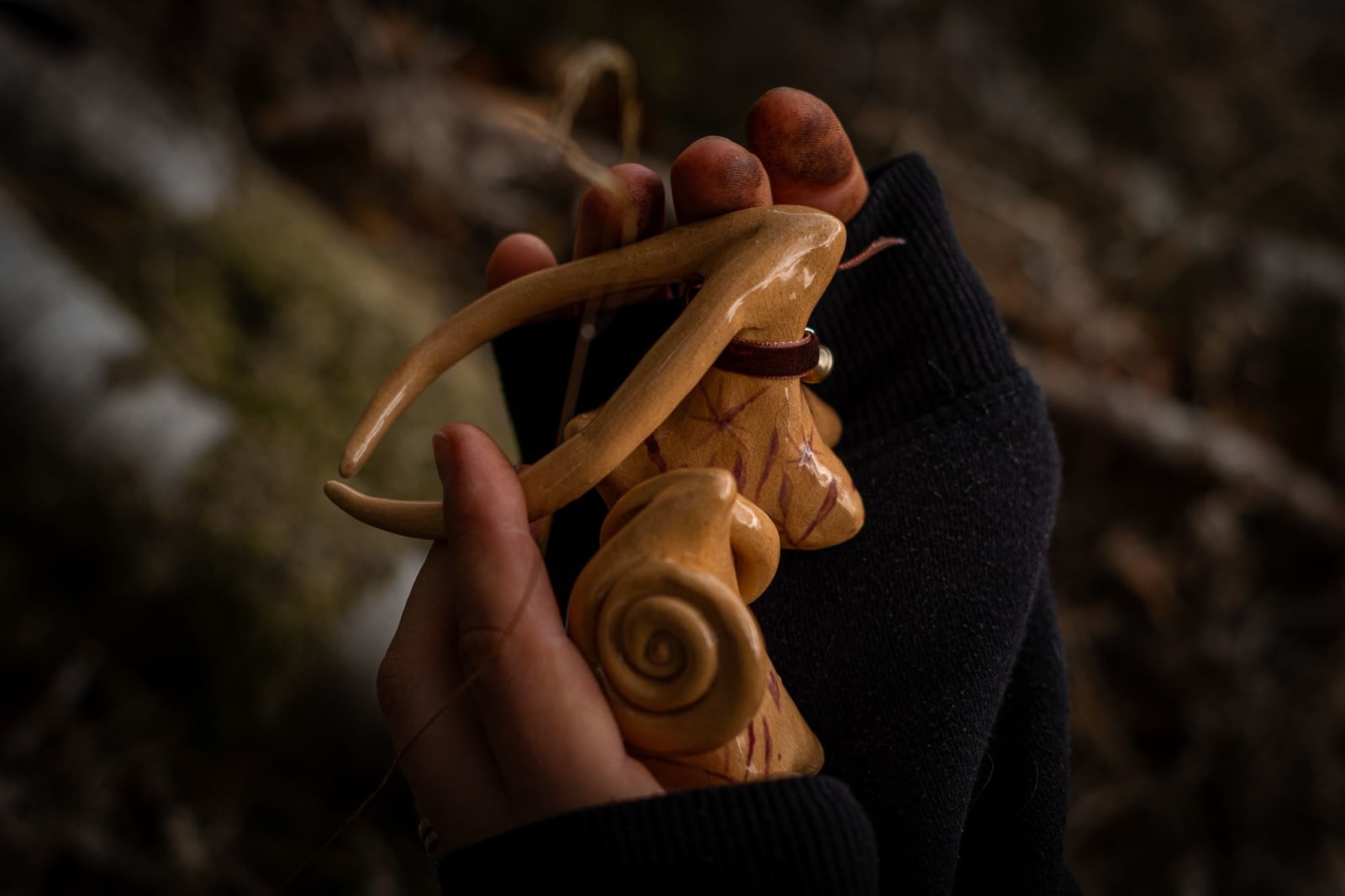 Hand-built ceramic piece by Olya Kivlin, 10 of 12