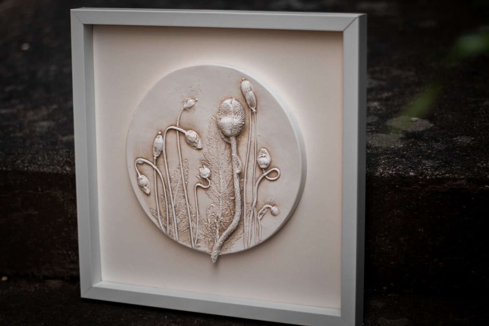 Botanical plaster cast by Olya Kivlin, 3 of 11