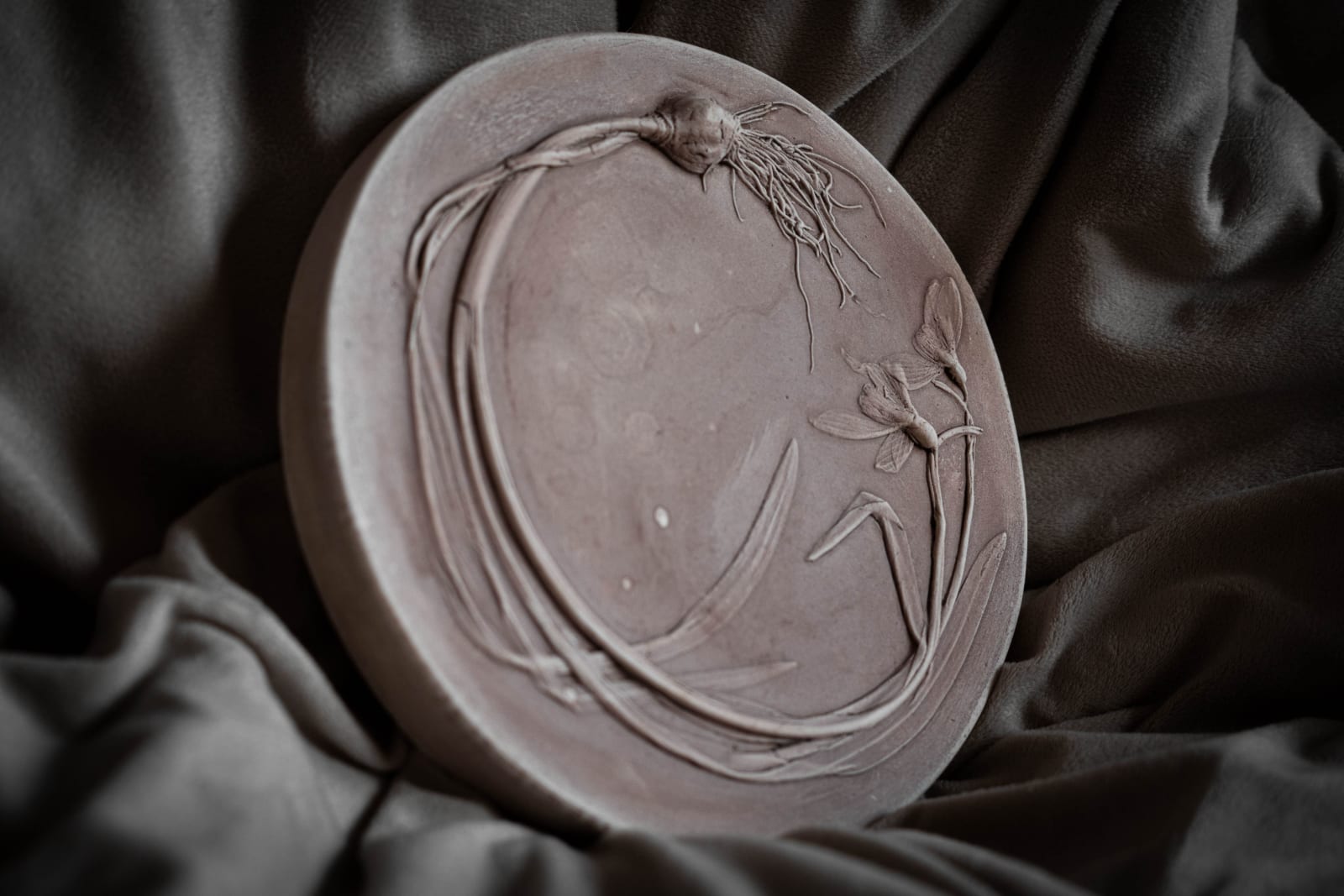 Botanical plaster cast by Olya Kivlin, 1 of 11