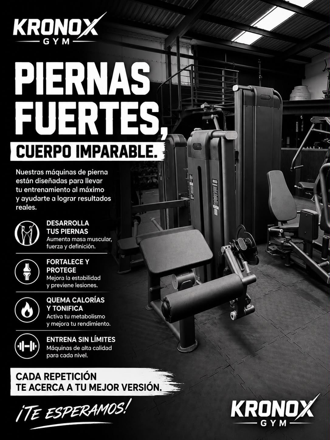 Área de Pierna - Kronox Gym
