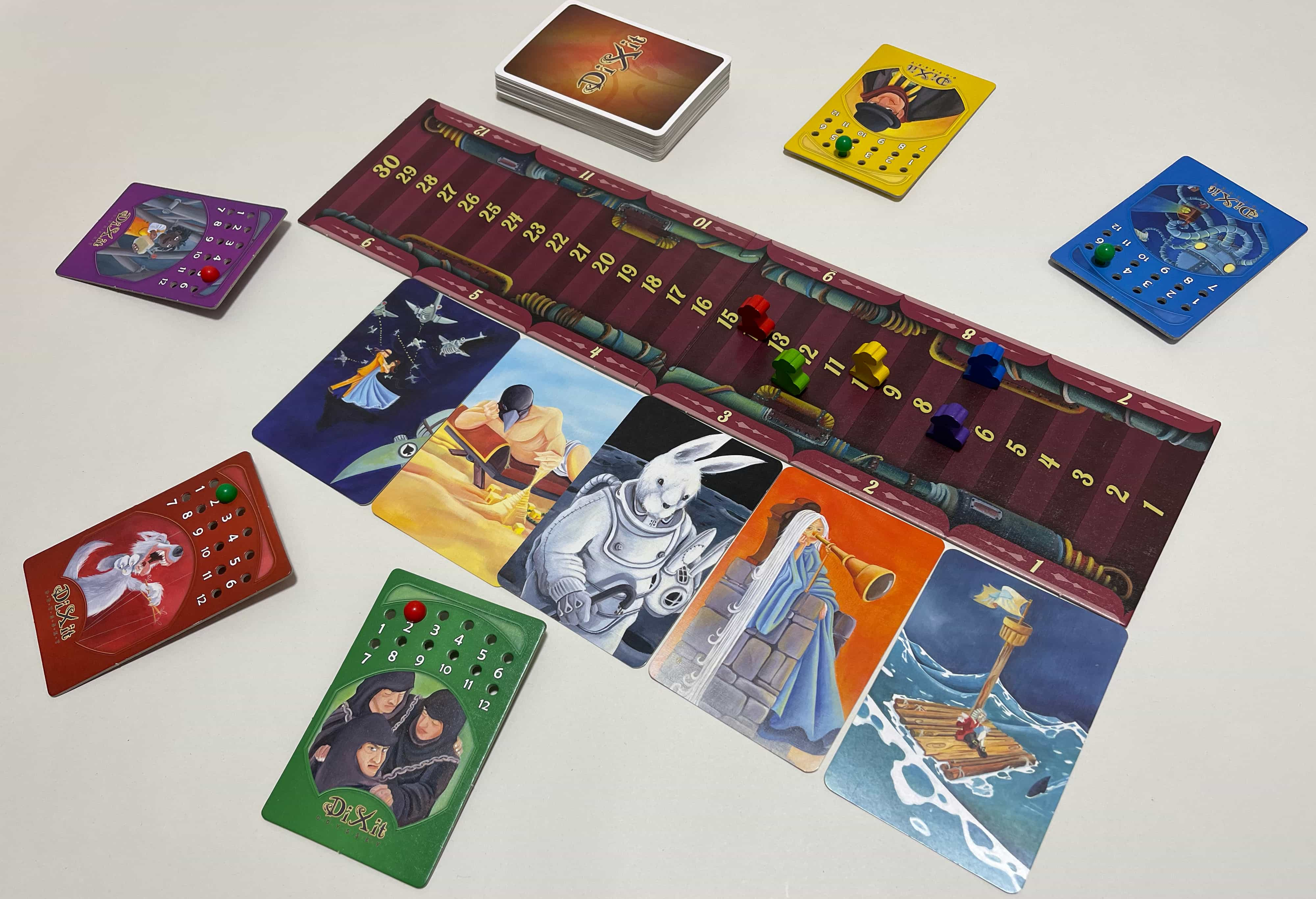 ディクシットオデッセイ Dixit Odyssey 微妙なはずしが勝利のカギ 直観力 表現力が試されるゲーム Board