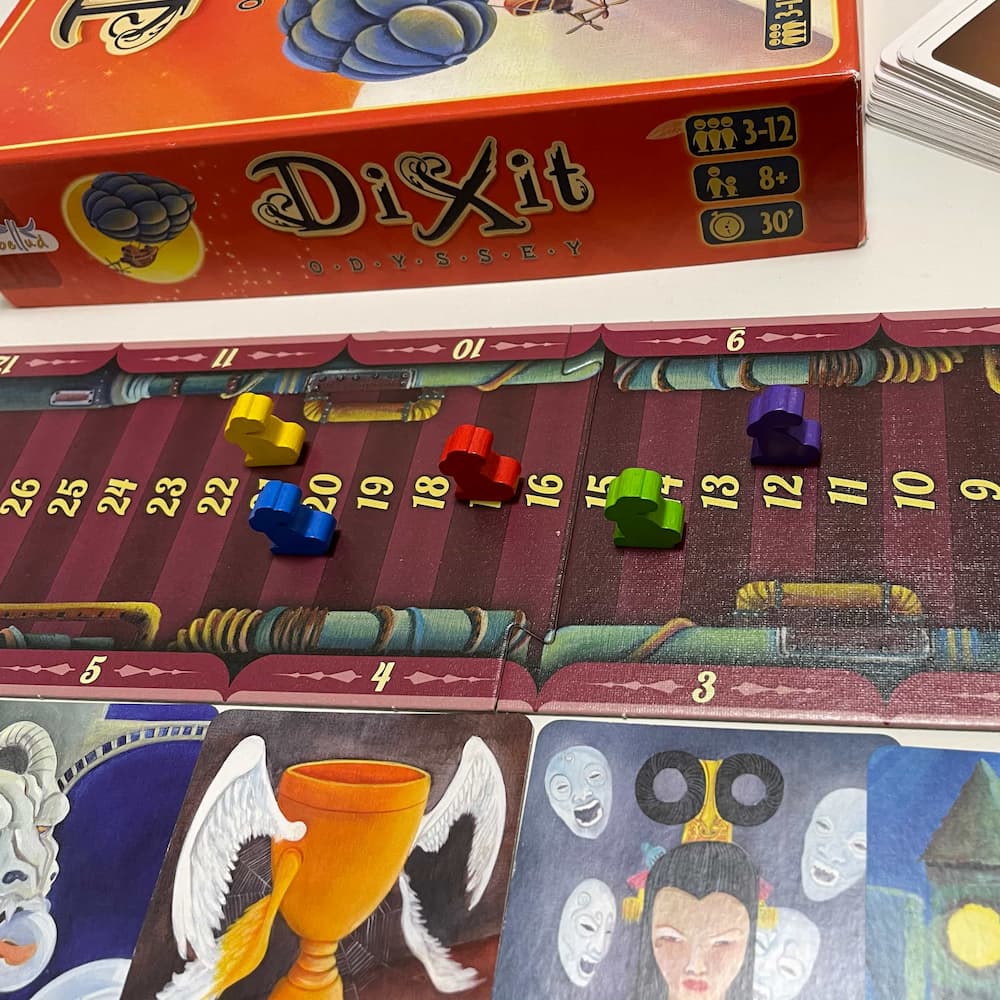 ディクシットオデッセイ Dixit Odyssey 微妙なはずしが勝利のカギ 直観力 表現力が試されるゲーム Board