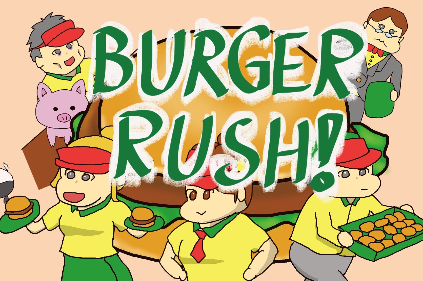 BURGER RUSH !