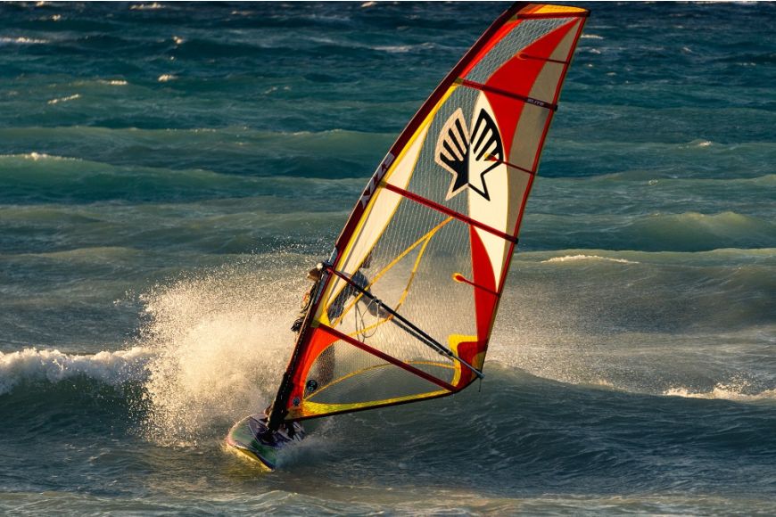 Rhodos (Ialysos Meltemi Beach): Windsurf Spot