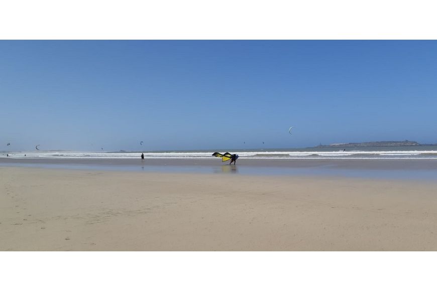 Marokko Essaouira: Kitesurf- und Windsurf Spot