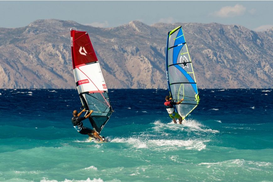 Rhodos (Ialysos Meltemi Beach): Windsurf Spot