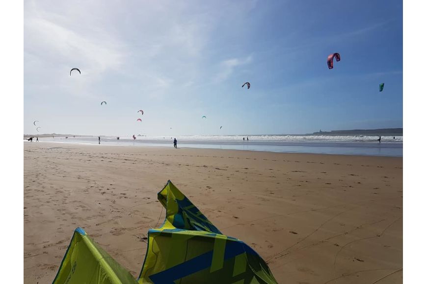 Marokko Essaouira: Kitesurf- und Windsurf Spot