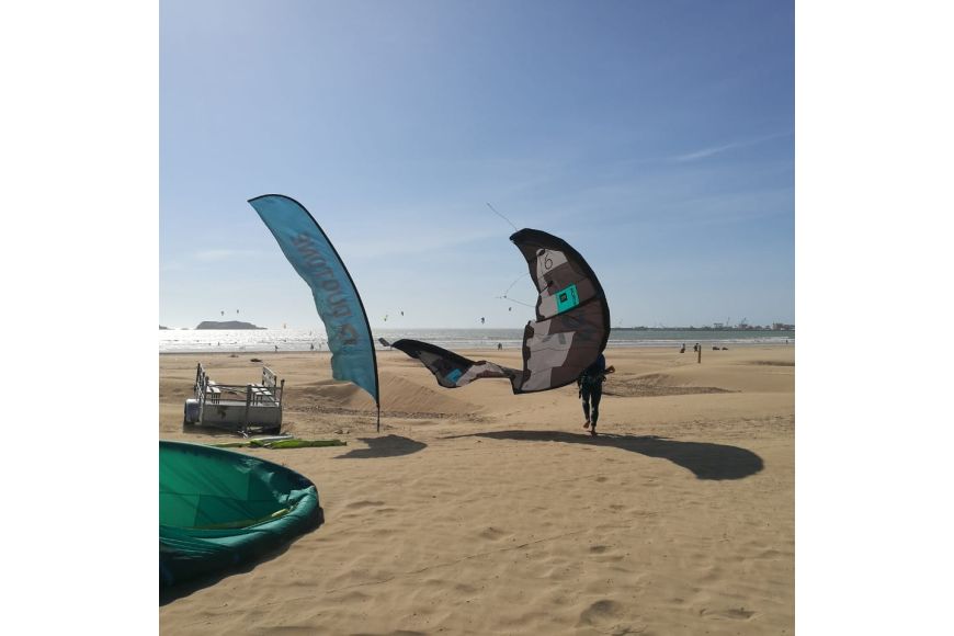 Marokko Essaouira: Kitesurf- und Windsurf Spot