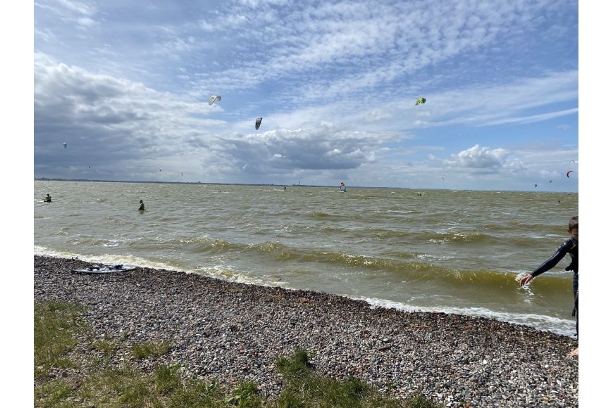 Darß (Born): Kitesurf- und Windsurfspot