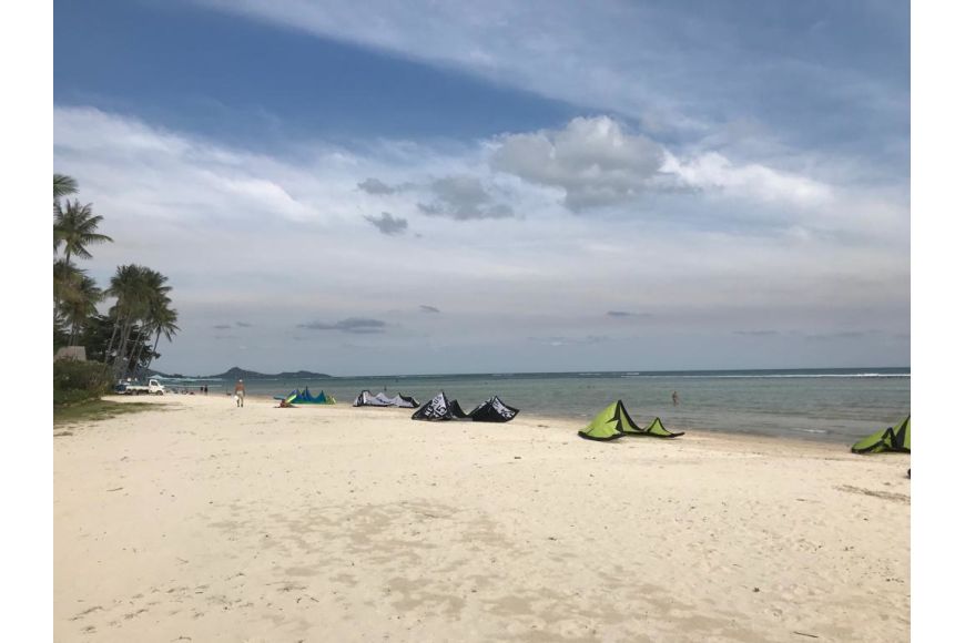 Ko Samui (Nahai Beach): Kitesurf- und Windsurf Spot