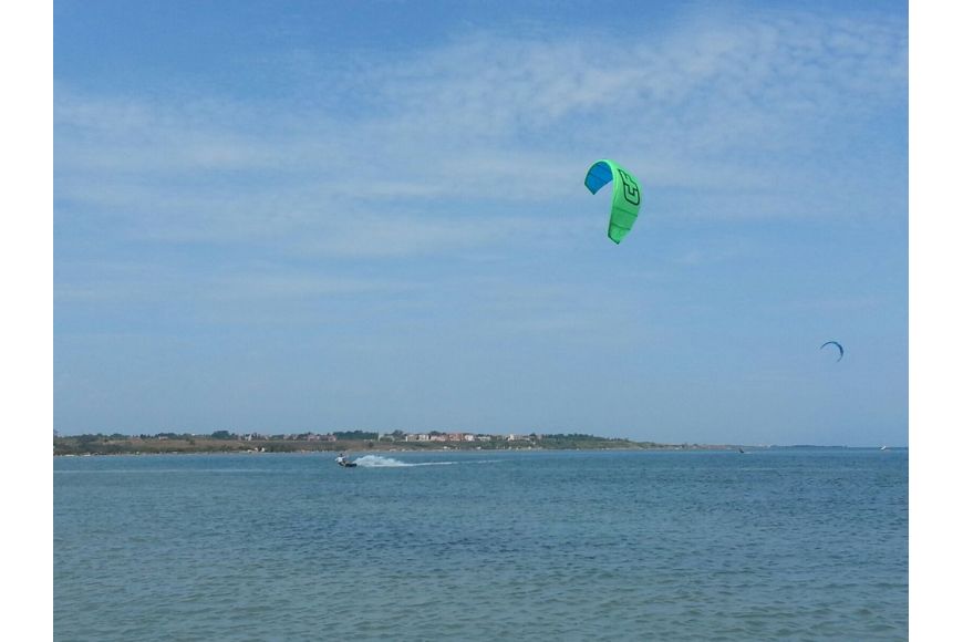 Kroatien Nin: Kitesurf- und Windsurf Spot  