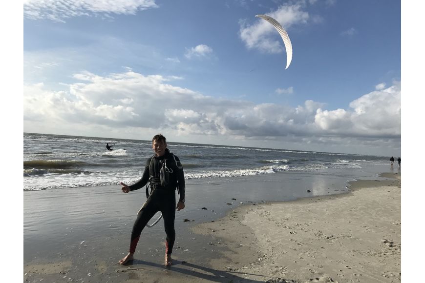 St. Peter Ording Nord (FKK Strand): Kitesurf- und Windsurfspot