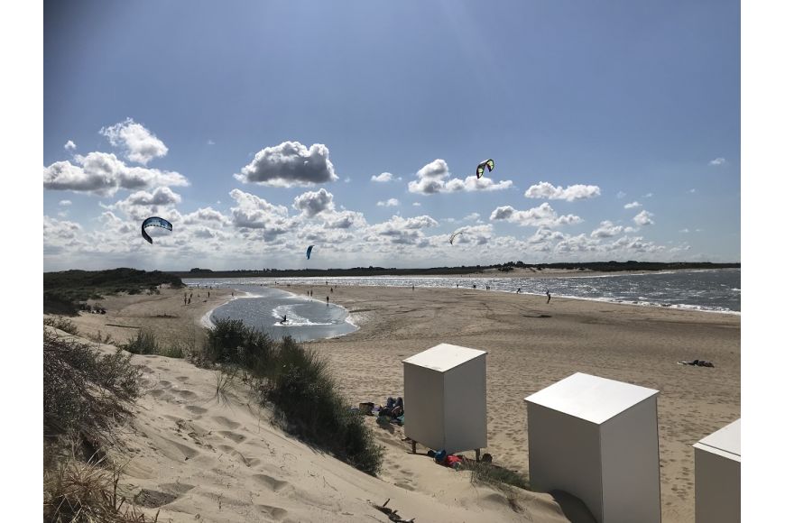 Cadzand-Bad: Kite- und Windsurfspot