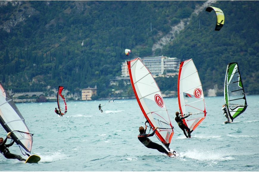 Gardasee Navene: Kitesurf und Windsurf Spot